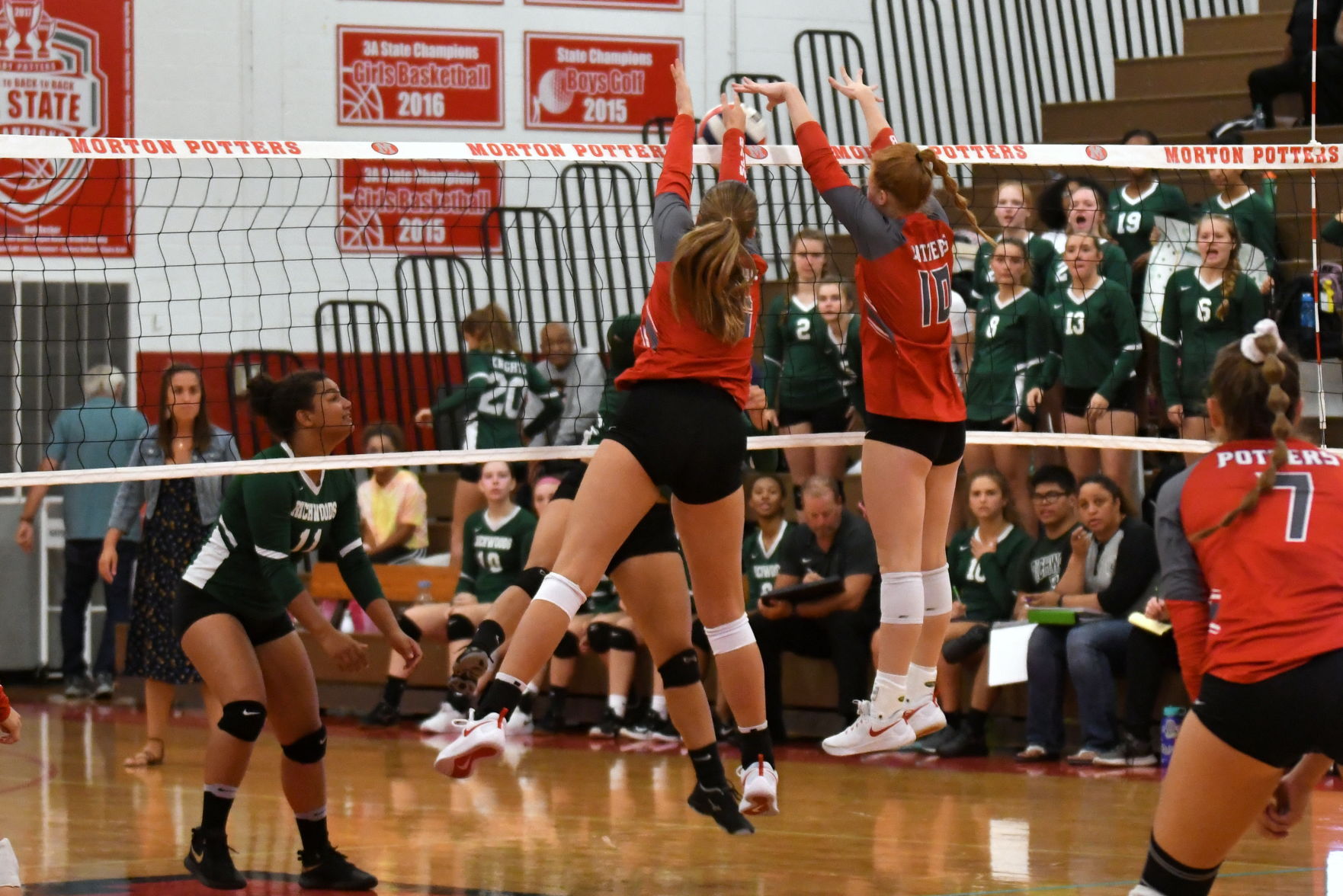Morton Potters sweep the night